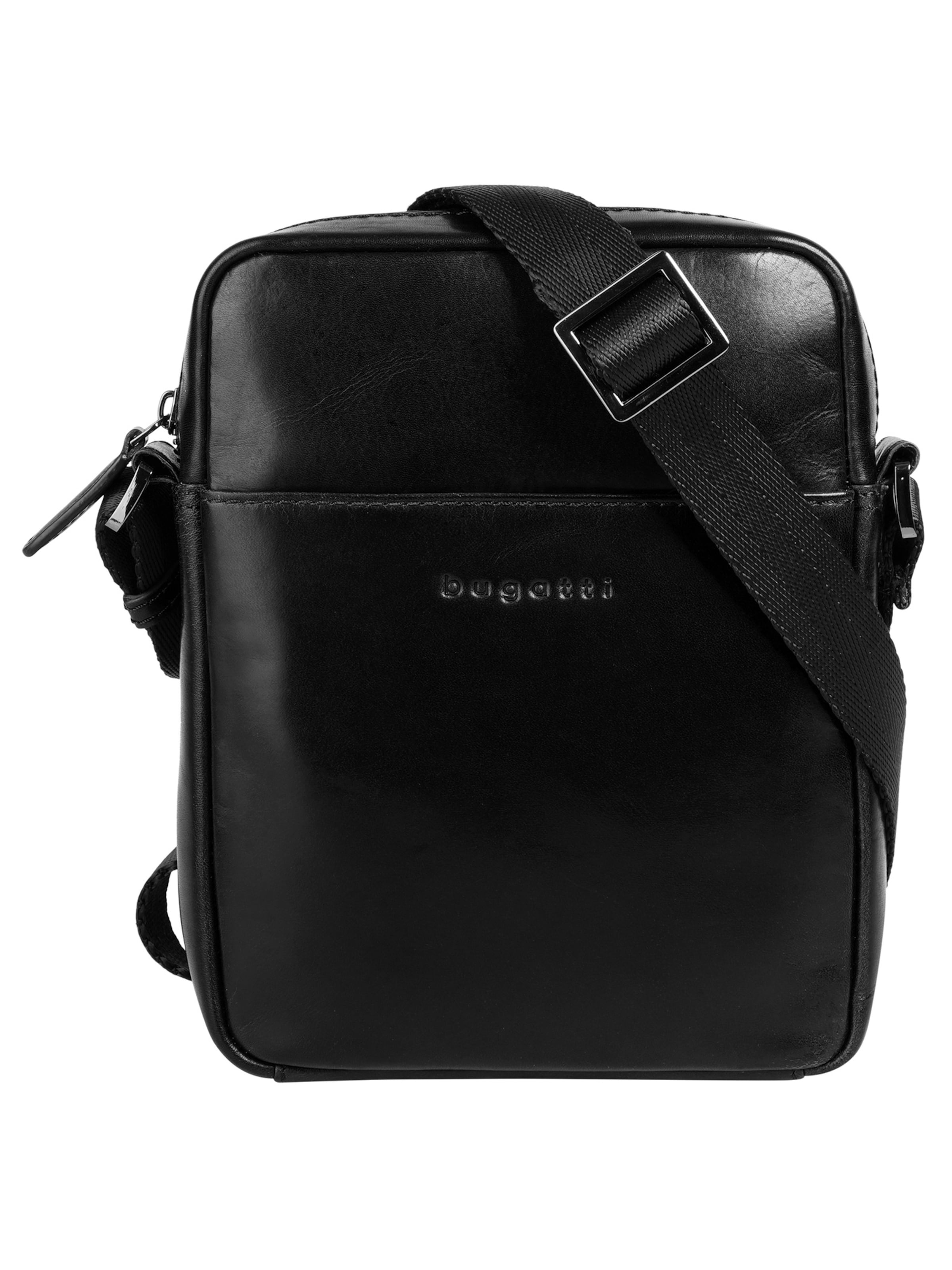 Sac à bandoulière 'ROMANO' bugatti en noir : devant