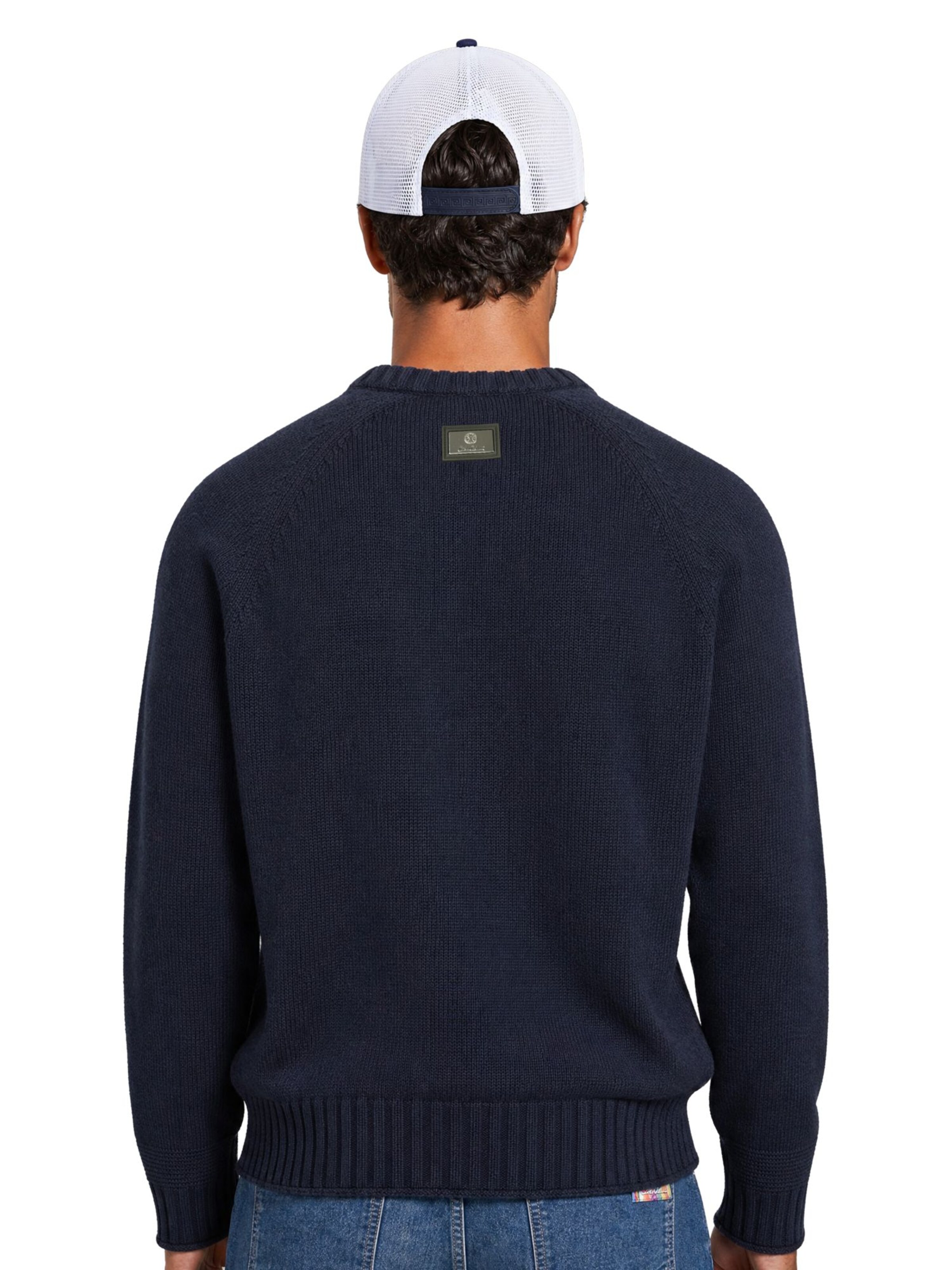 Carlo Colucci Trui in Blauw