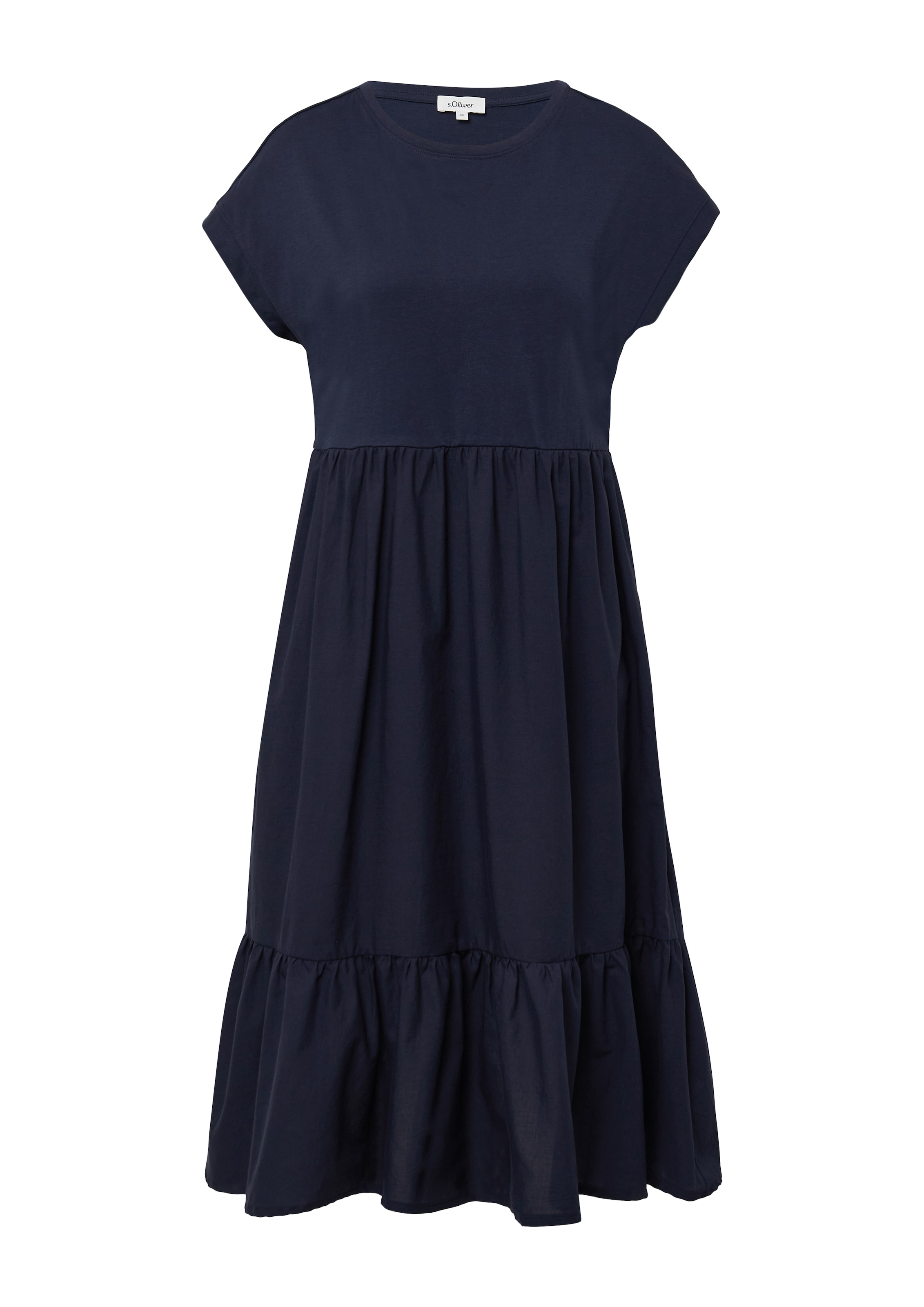 s.Oliver Jurk in Blauw: voorkant