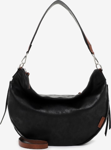 TAMARIS - Bolso de hombro 'Gritt' en negro: frente