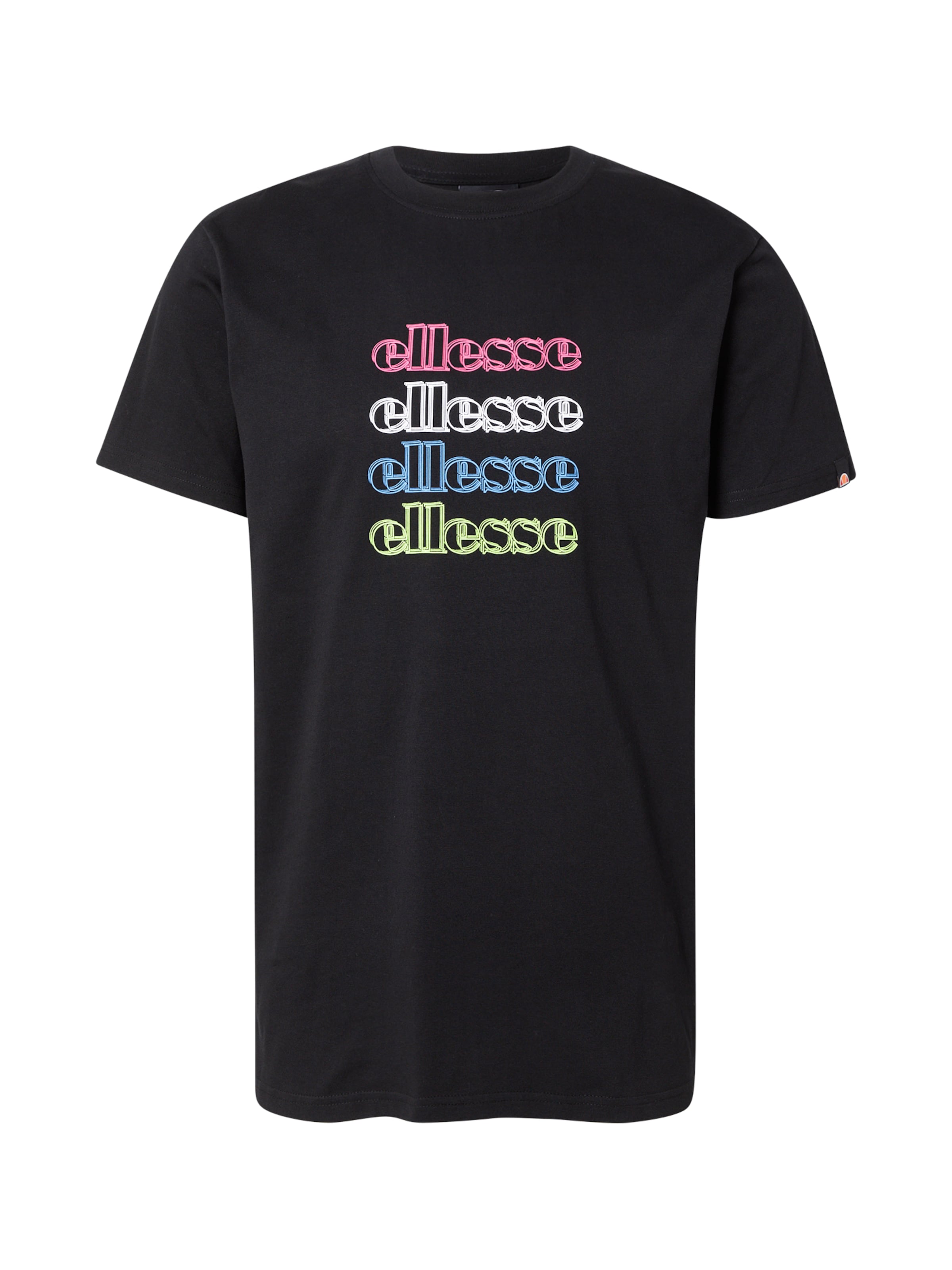 ELLESSE Μπλουζάκι 'CNYK' σε μαύρο: μπροστά