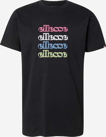 ELLESSE Koszulka 'CNYK' w kolorze czarny: przód