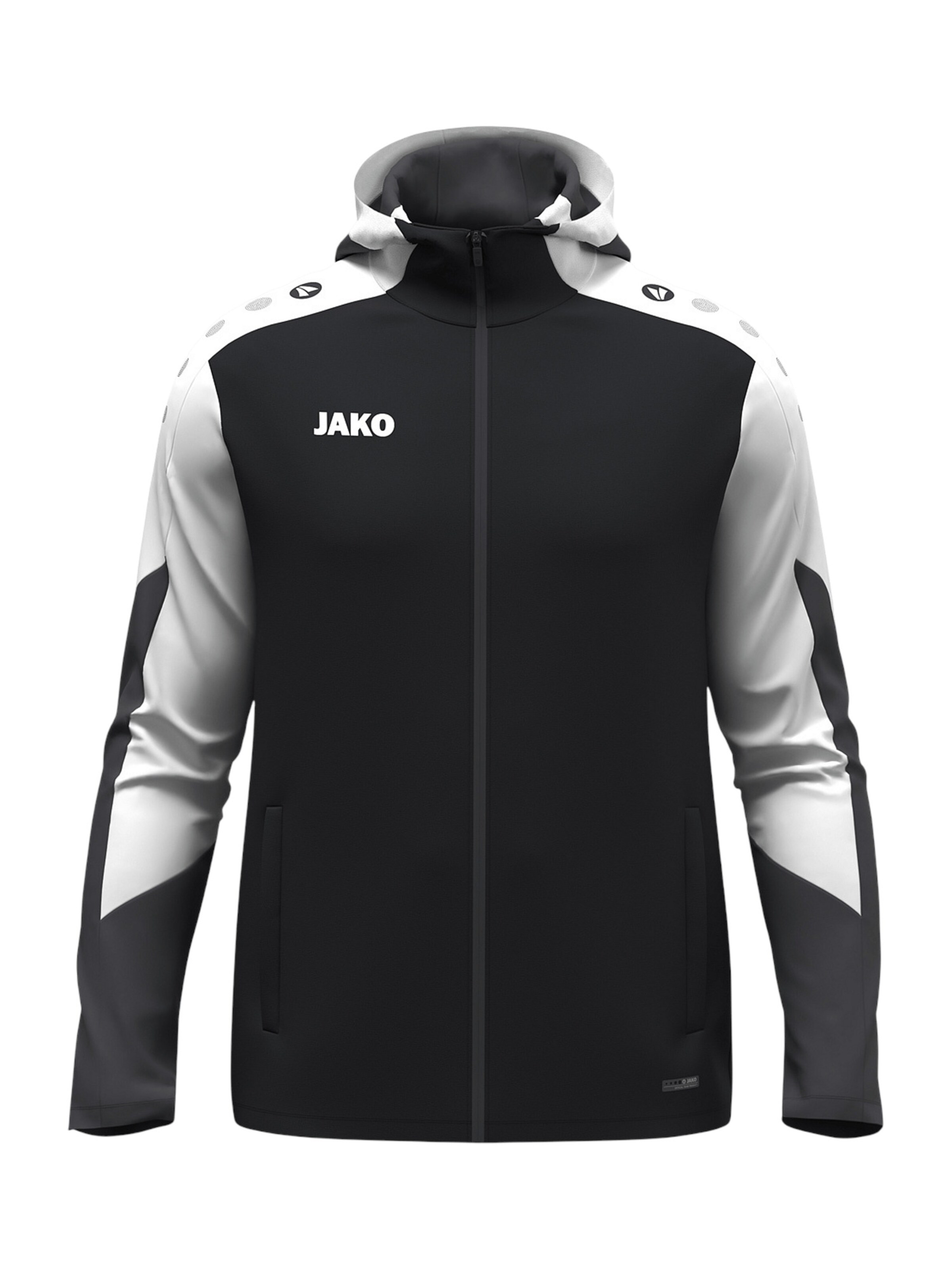 JAKO Sports jacket in Black: front