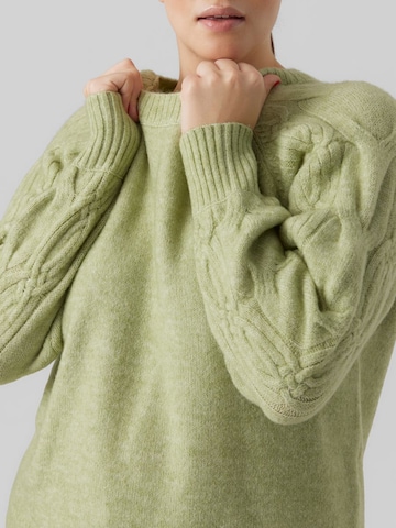 Vero Moda Curve Sweater in Green