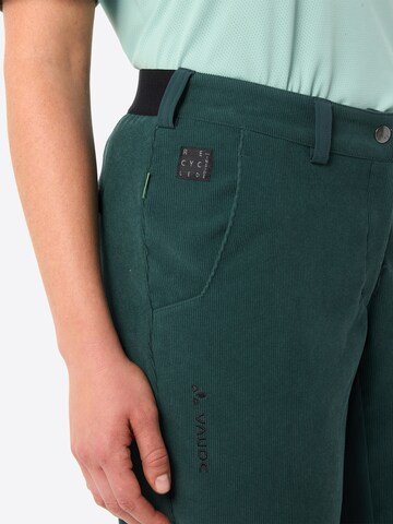VAUDE Regular Outdoorbroek 'Loamer' in Groen