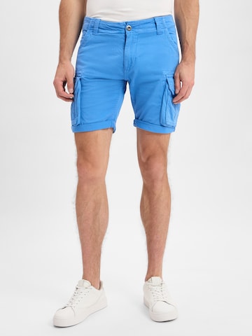ALPHA INDUSTRIES Shorts ' Crew Short ' in Blau: Vorderseite