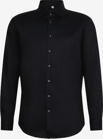 Chemise business 'Smart Classics' SEIDENSTICKER en noir : devant