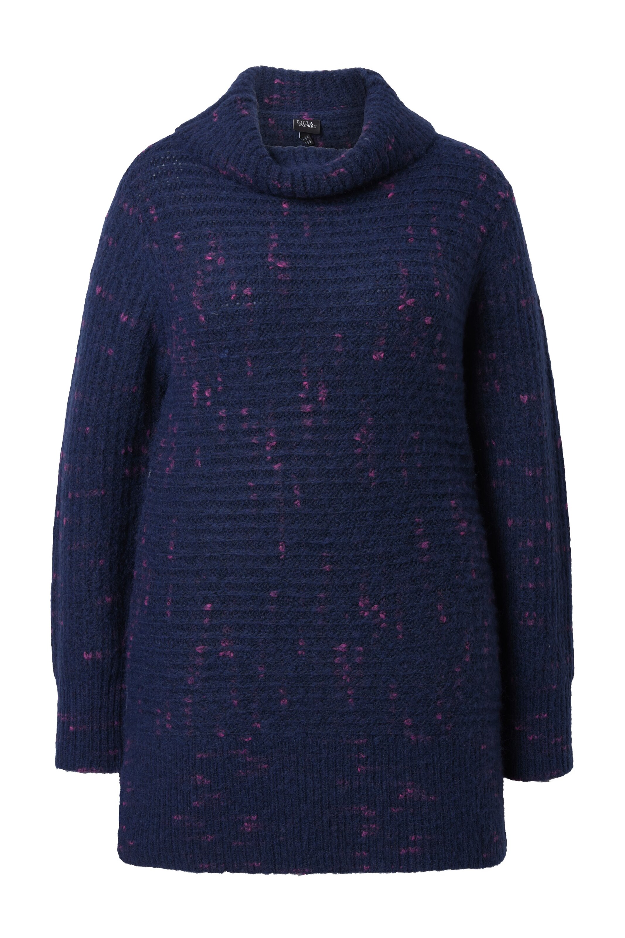 Ulla Popken Pull-over en bleu / bleu foncé, Vue avec produit