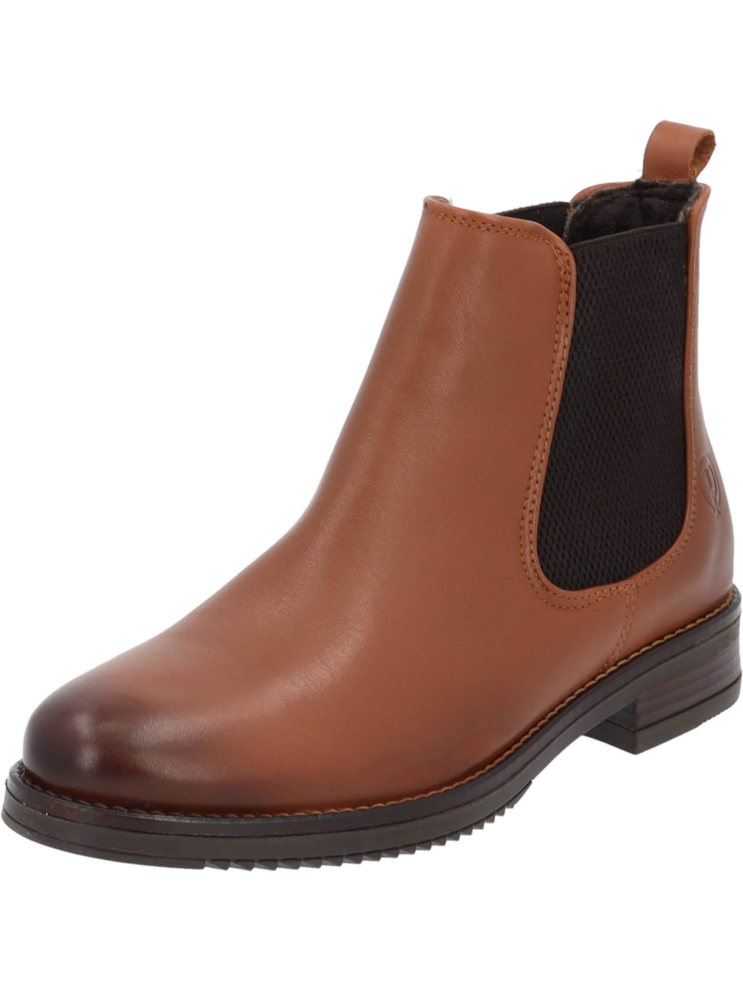 Palado Chelsea Boots i brun: forside