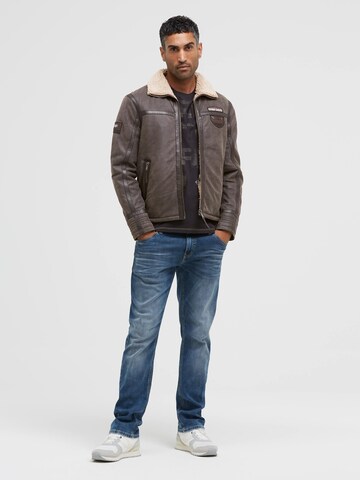 CAMP DAVID Between-Season Jacket in Brown