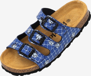 Palado Slippers 'Capri' in Blue: front