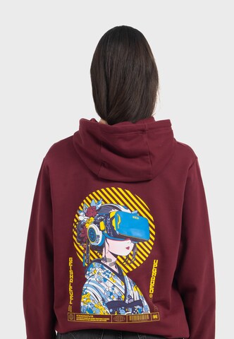Oldskull Hoodie in Rot