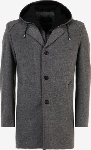 Buratti Winter Coat in Grey: front