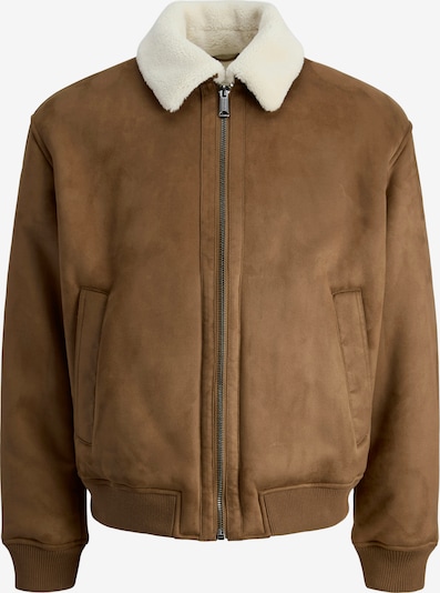 JACK & JONES Prijelazna jakna 'JPRCCLUKE' u karamela / bijela, Pregled proizvoda