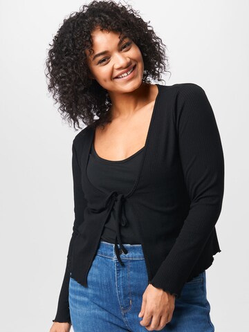 ABOUT YOU Curvy - Camisa 'Talea' em preto: frente