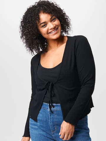 ABOUT YOU Curvy Shirt 'Talea' in Black: front