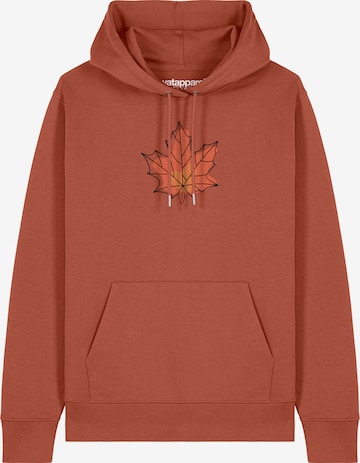 Watapparel Sweatshirt ' Herbst ' in Braun: Vorderseite