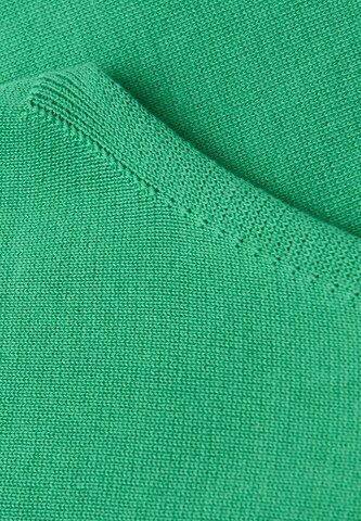 STREET ONE Pullover 'Dolman' in Grün