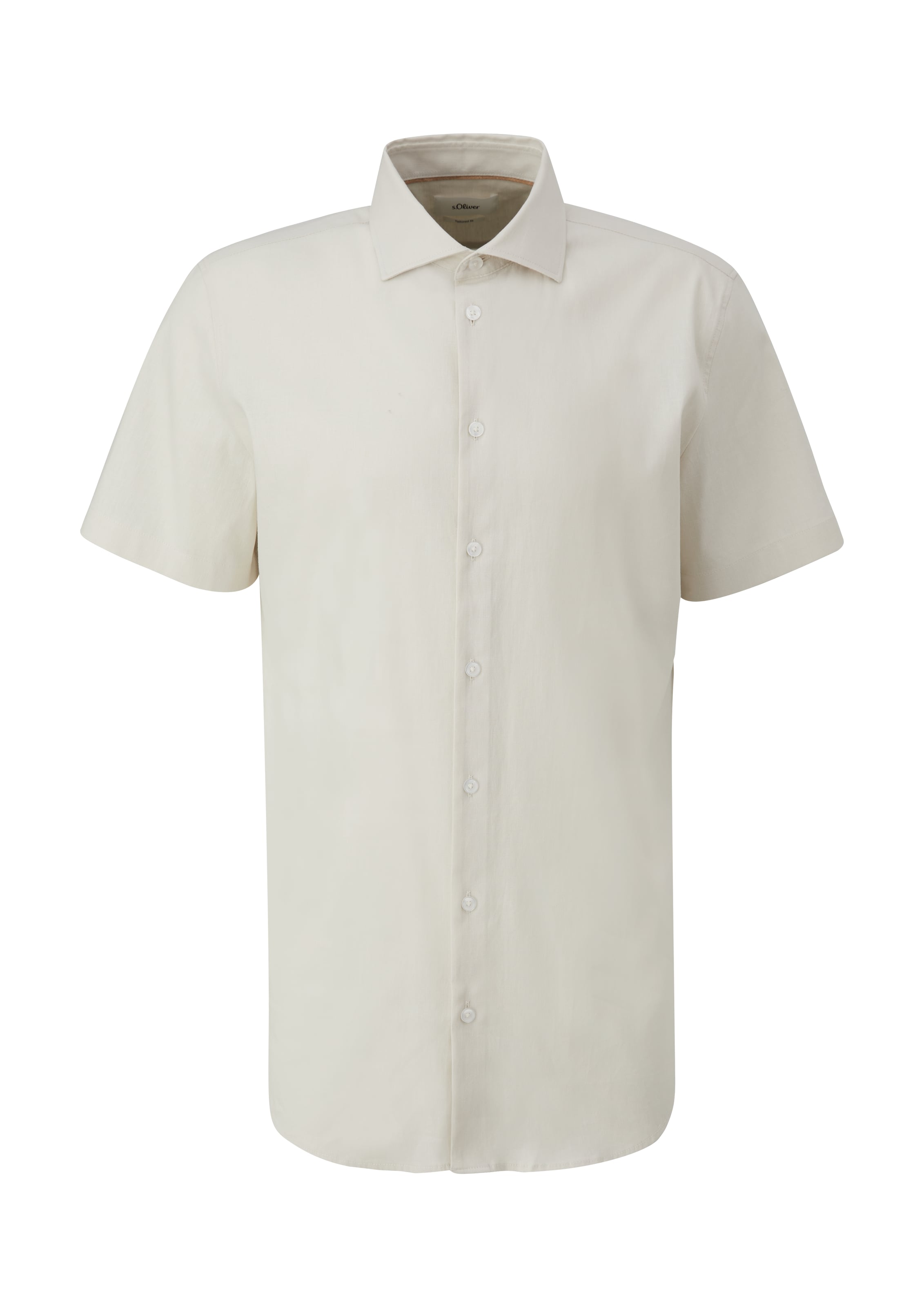 s.Oliver BLACK LABEL Regular fit Overhemd in Wit: voorkant