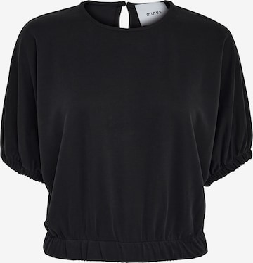 minus Tričko 'Addilyn' – černá: přední strana