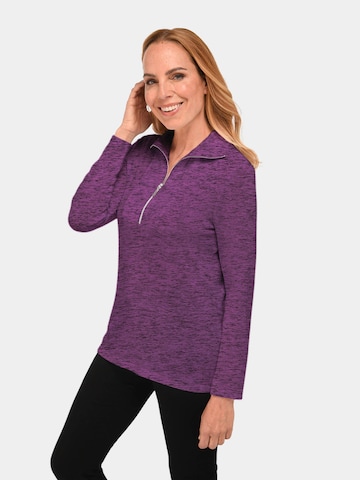 T-shirt Goldner en violet : devant