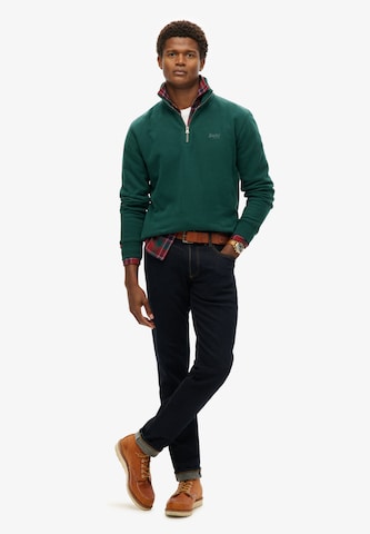 Sweat-shirt 'Essential' Superdry en vert