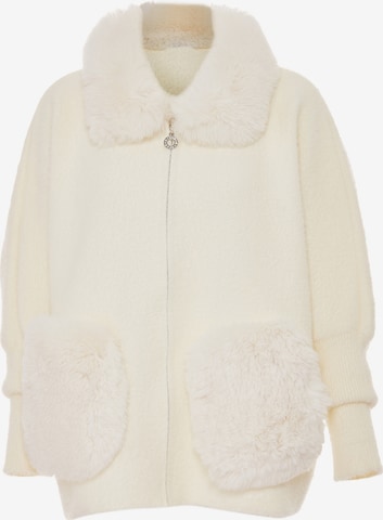 caneva - Cárdigan en blanco: frente