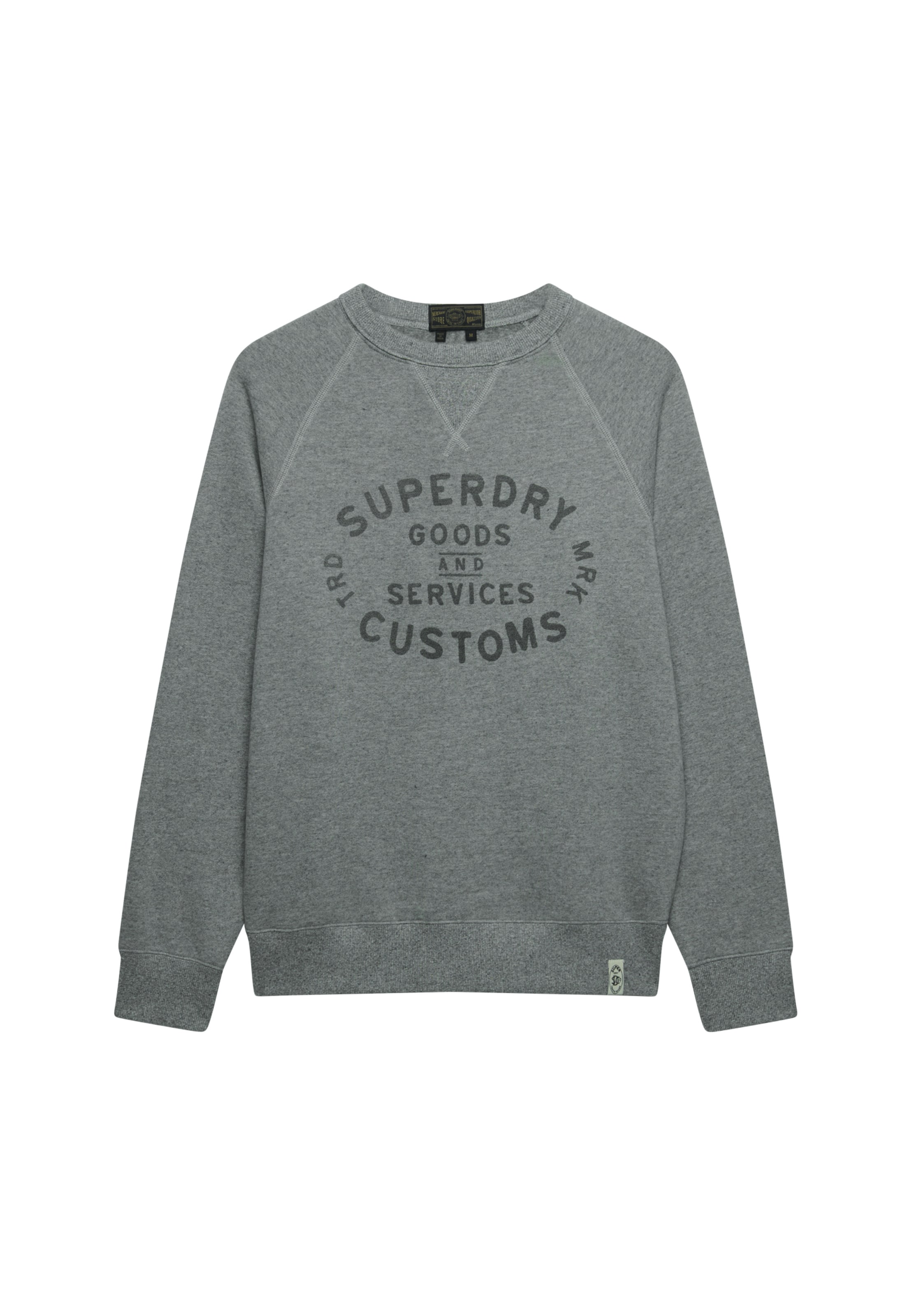 Superdry & Co Sweatshirt in Grijs: voorkant
