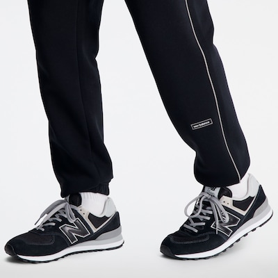 new balance Workout Pants 'Essentials Winter Pant' in Black / White, Item view