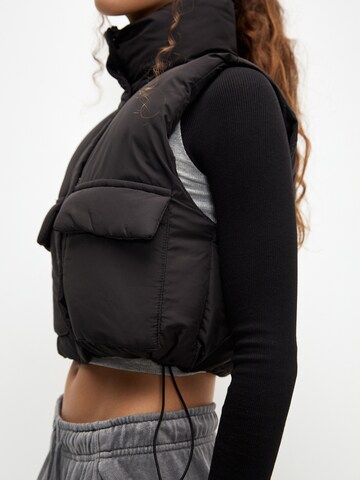 Pull&Bear Bodywarmer in Zwart