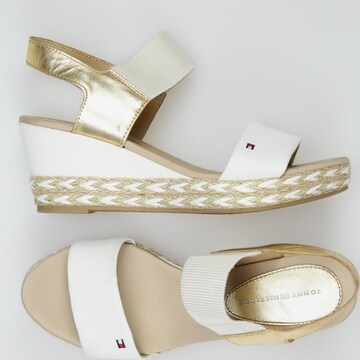 TOMMY HILFIGER Sandals & High-Heeled Sandals in 36 in White: front