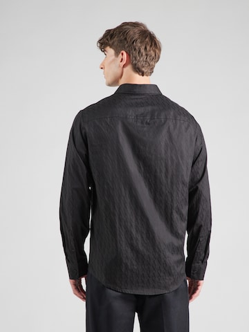 ARMANI EXCHANGE Regular fit Overhemd in Zwart