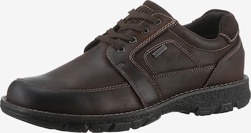SALAMANDER Lace-Up Shoes in Brown: front