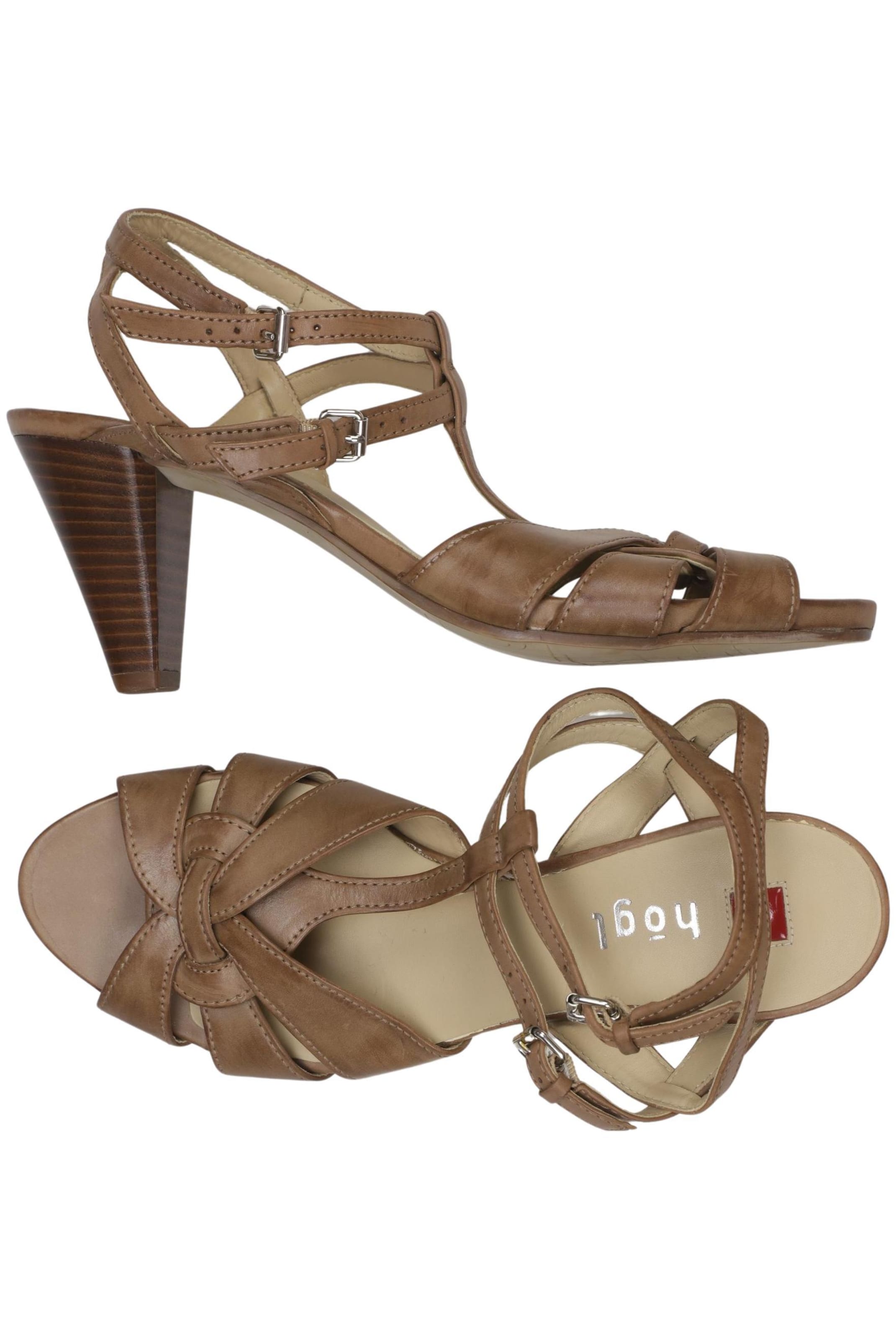 Högl Sandals & High-Heeled Sandals in 37,5 in Brown: front