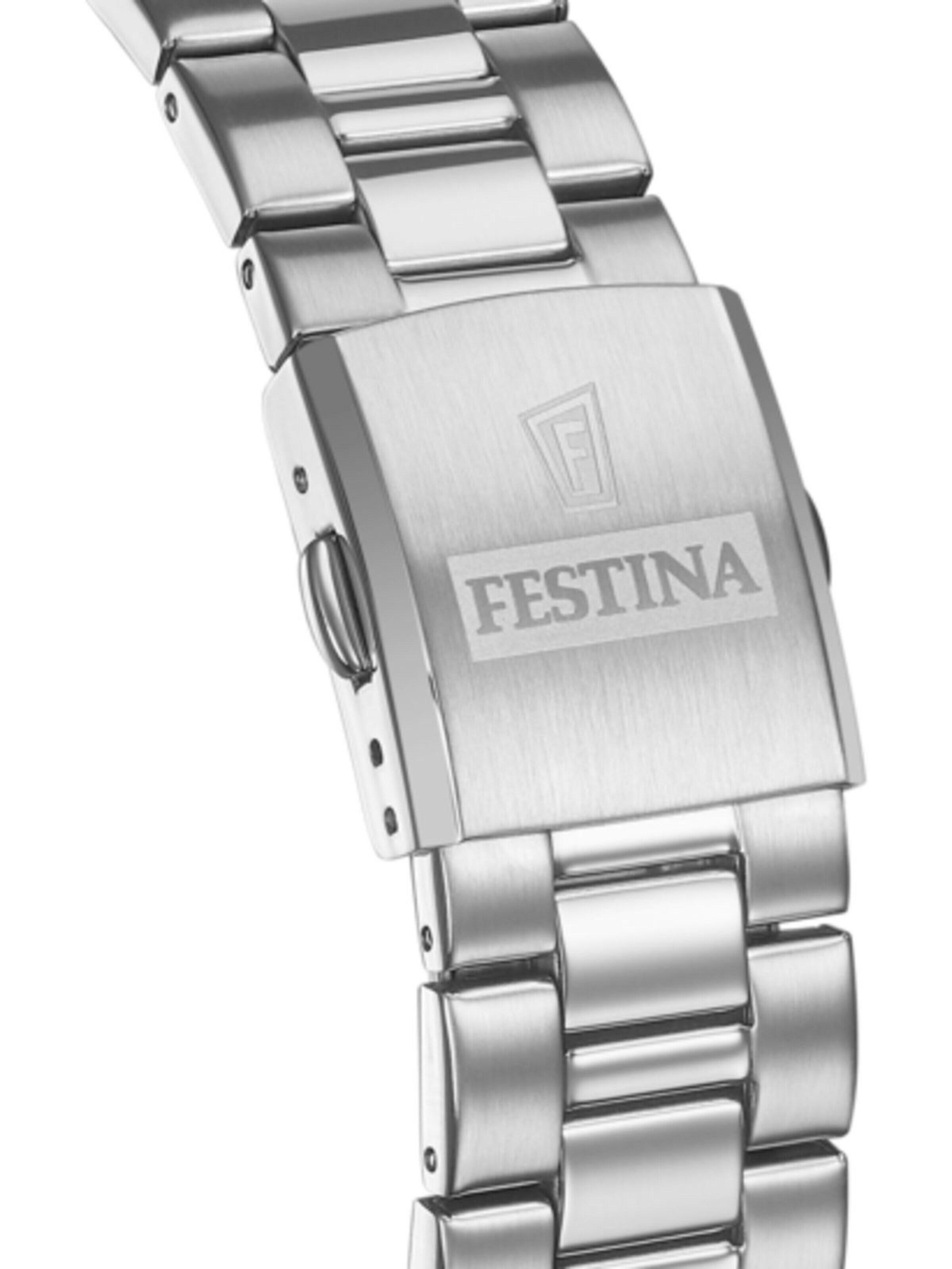 FESTINA Analog watch 'Date watch ACERO CLASICO' in Blue