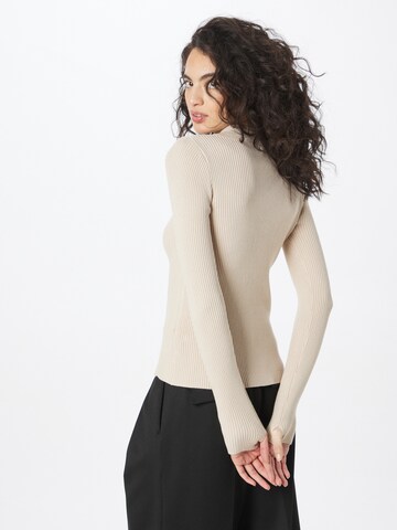 Cardigan Misspap en beige