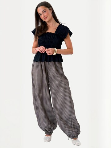 ITS MAY - regular Pantalón ' Milena ' en marrón: frente