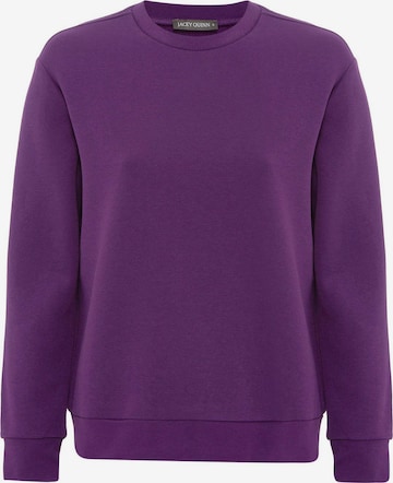 Jacey Quinn Sweatshirt in Purple: front