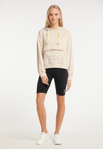 myMo ATHLSR Sports sweatshirt in Beige