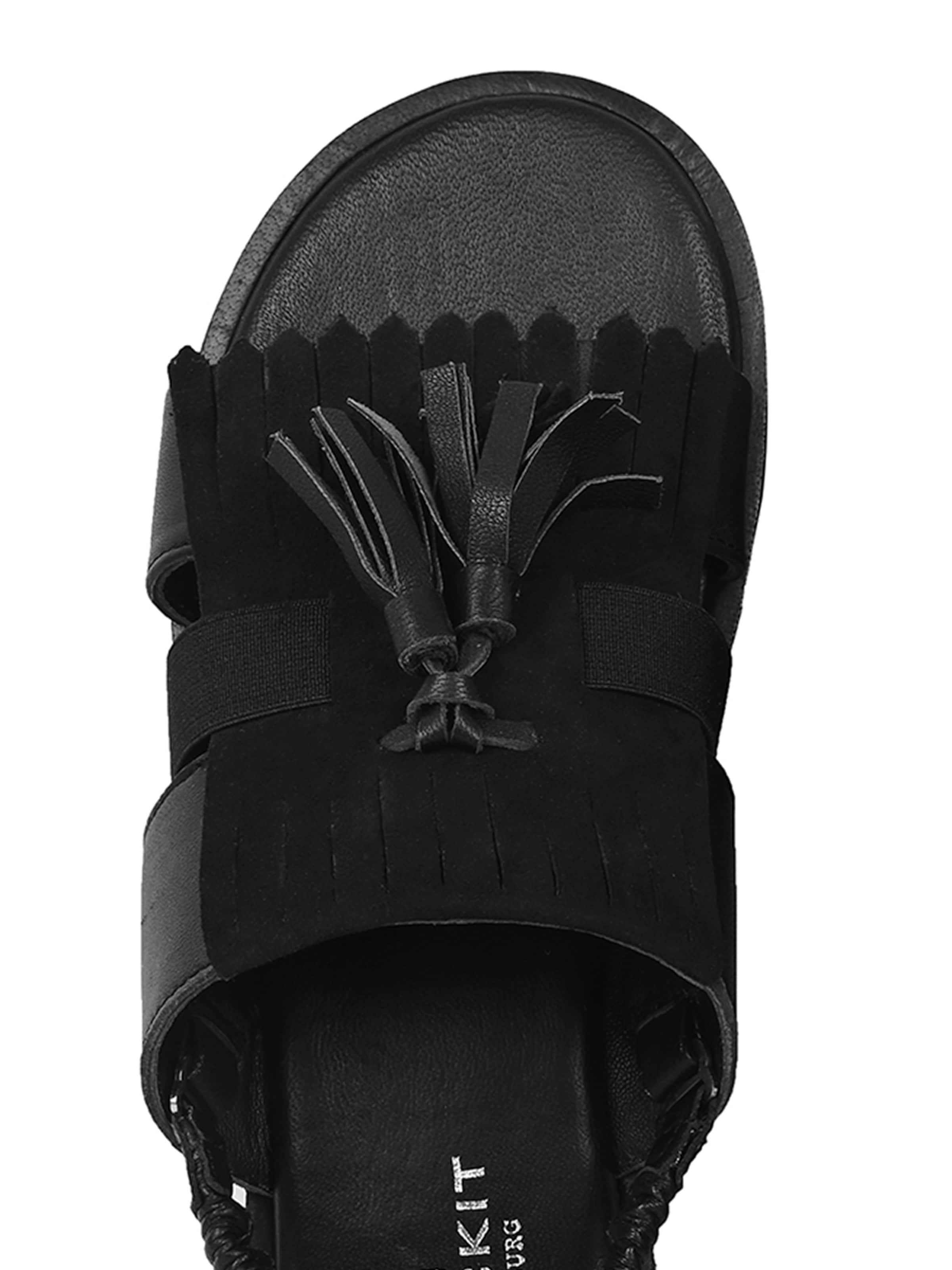 Crickit Sandale ' ROJA ' in Schwarz