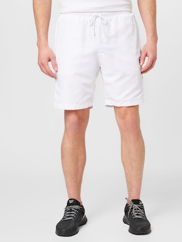 Sergio Tacchini Regular Sportshorts 'DIAMANTE' in Weiß: predná strana