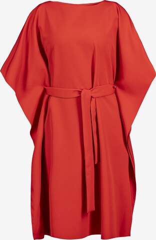 Karko Oversized jurk 'ROLANDA' in Rood: voorkant