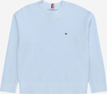 TOMMY HILFIGER Sweater 'Essential' in Blue: front