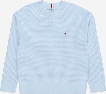 TOMMY HILFIGER Sweater 'Essential' in Blue: front