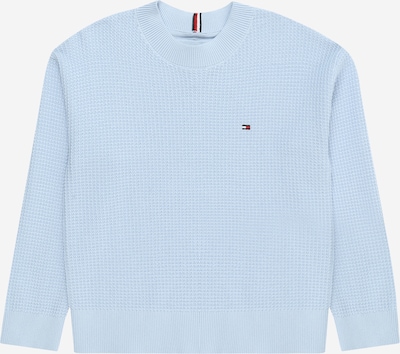 TOMMY HILFIGER Pullover 'Essential' em navy / azul pastel / vermelho / branco, Vista do produto
