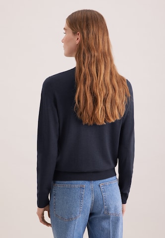 SEIDENSTICKER Gebreid vest in Blauw