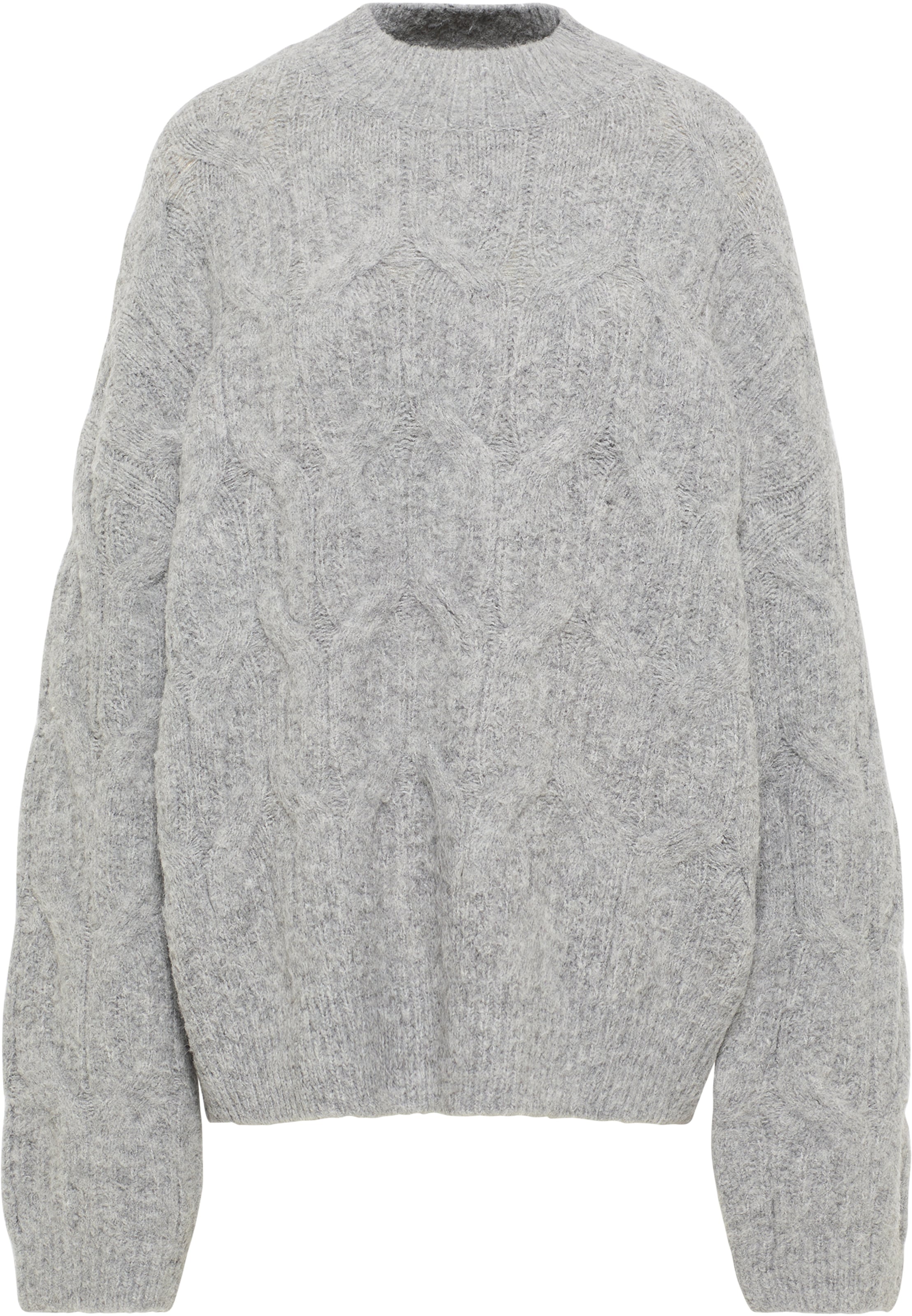 Frauen Pullover & Strick DreiMaster Vintage Pullover in Grau - SE82061