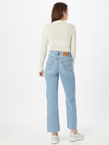 LEVI'S ® Regular Jeans 'High Waisted Straight' i blå