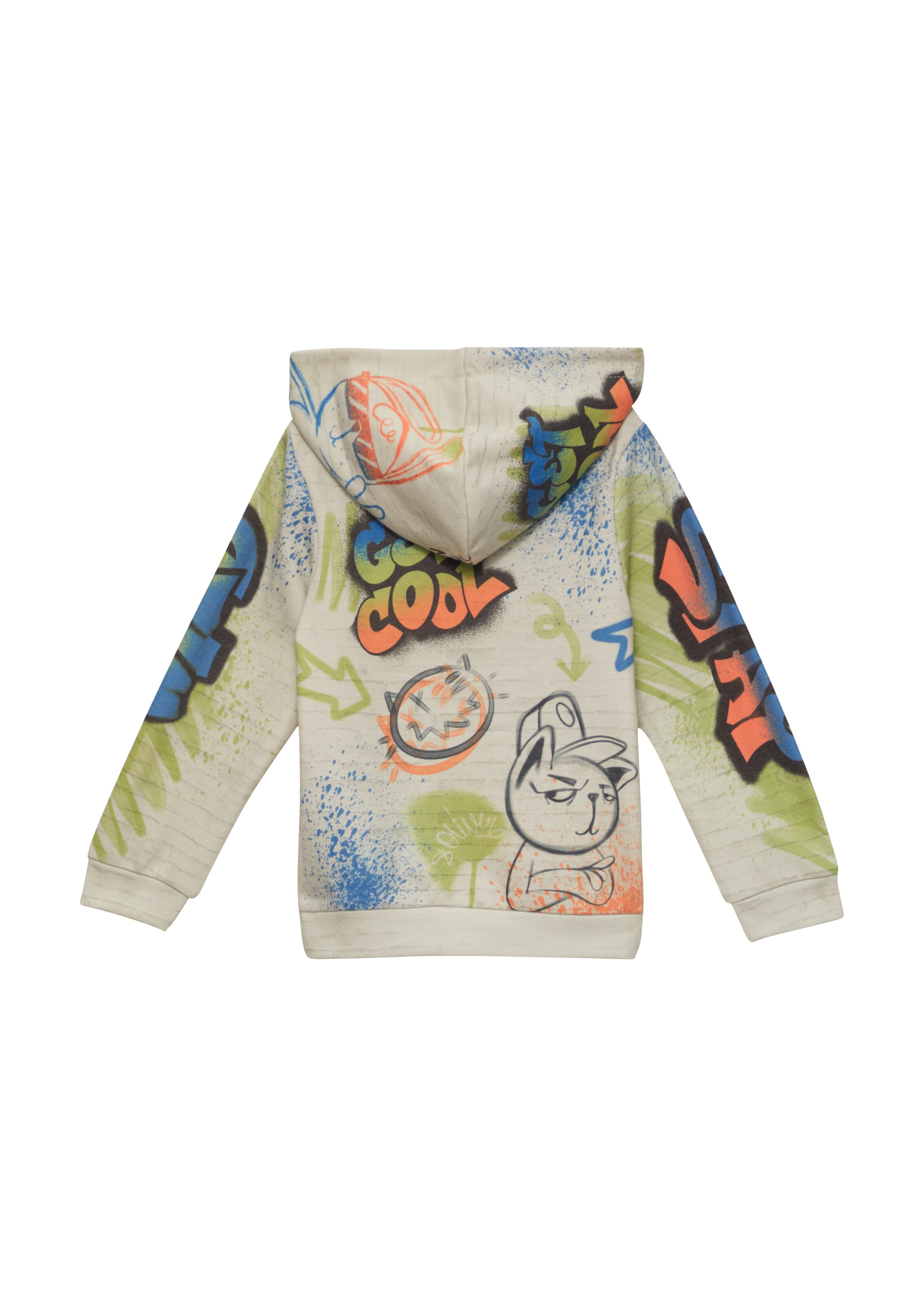 s.Oliver Свитшот в Белый: сзади