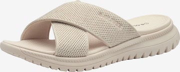 s.Oliver Pantolette in Beige: Vorderseite